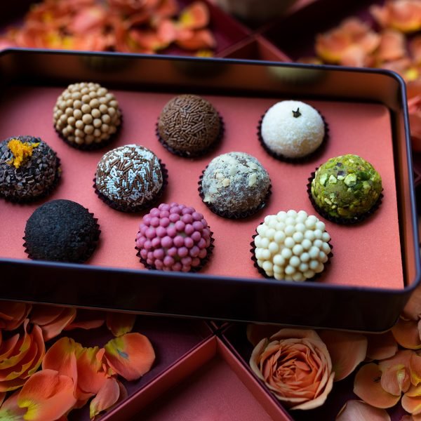 Brigadeiros do Dia dos Namorados